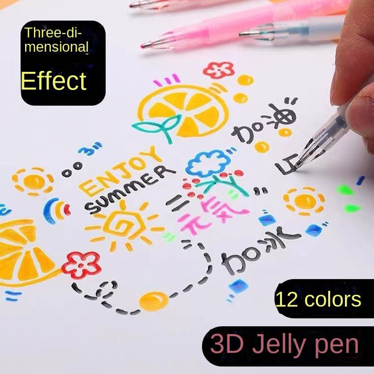 Farverige 3D Tegnepenne til Kreativ Design