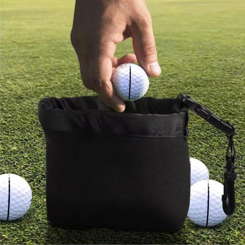 Golfklubba- och golfbollsrengöringspåse