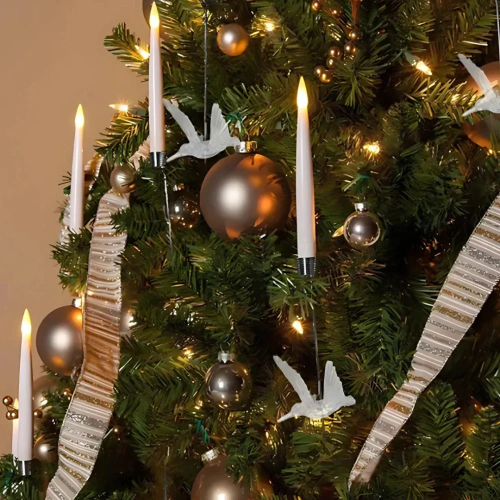 Flackande LED-julgransbelysning – Säkert och Mysigt