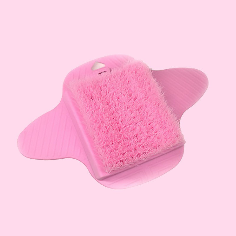 Fodbørste med bløde antibakterielle børster og ergonomisk design til mænd og kvinder