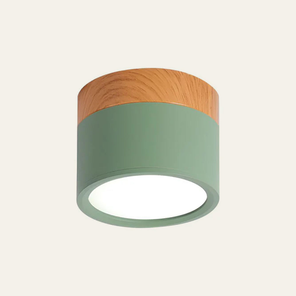 Stilfuldt Loftlys i Pink med Energibesparende LED