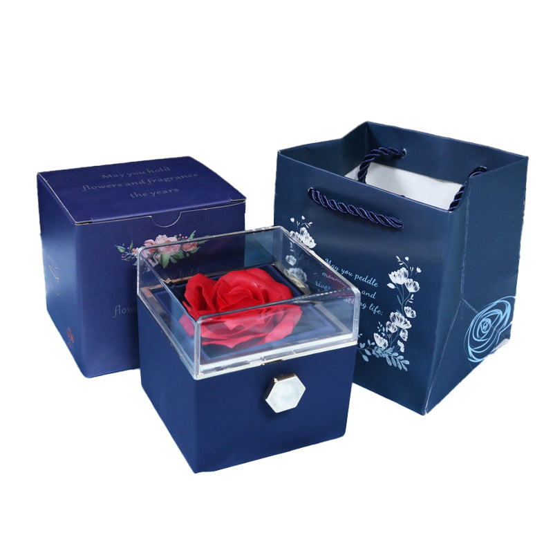 Eternal Rose Box – Elegant Opbevaring af Kunstige Roser
