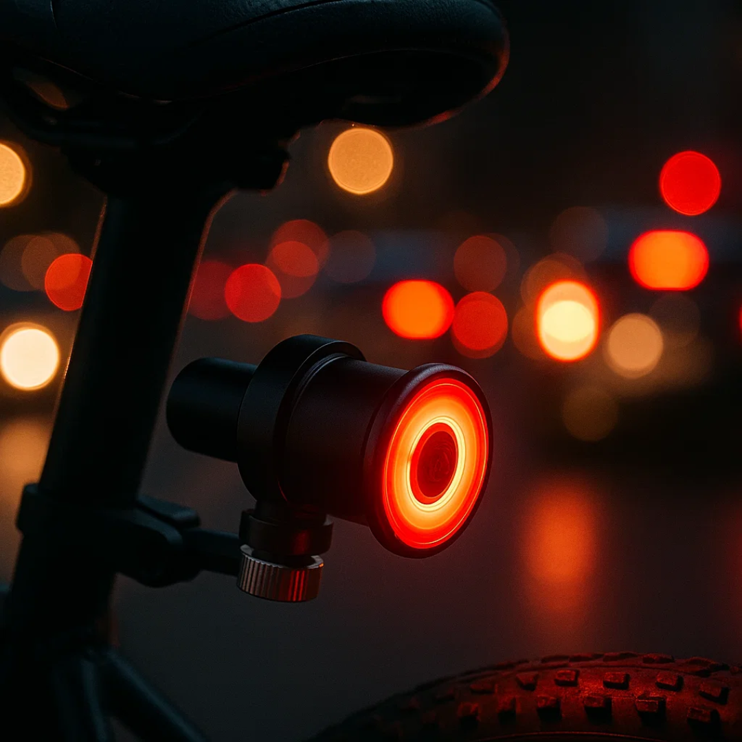 Smart Cykellygte med Automatisk Bremsefunktion og 360° Lys