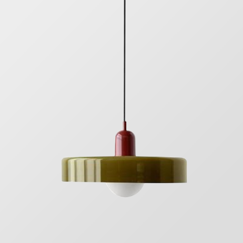 Färgrik Glaspendel med Modern Design för Hemmet