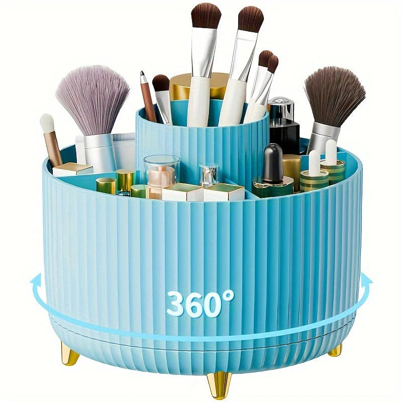 Roterende Makeup Opbevaring - Pladsbesparende og Elegant