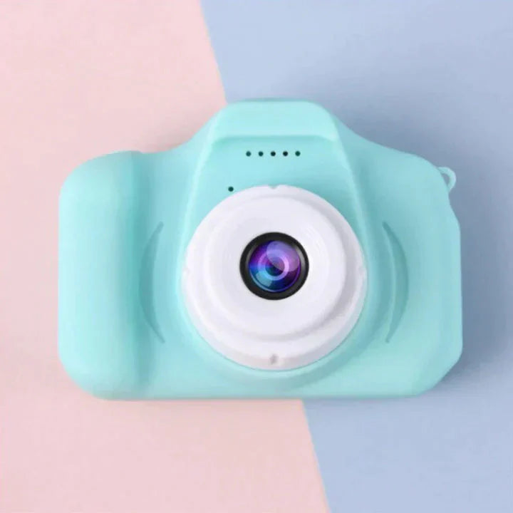 Kompakt 8MP Kamera med Retrolook & Mobilöverföring