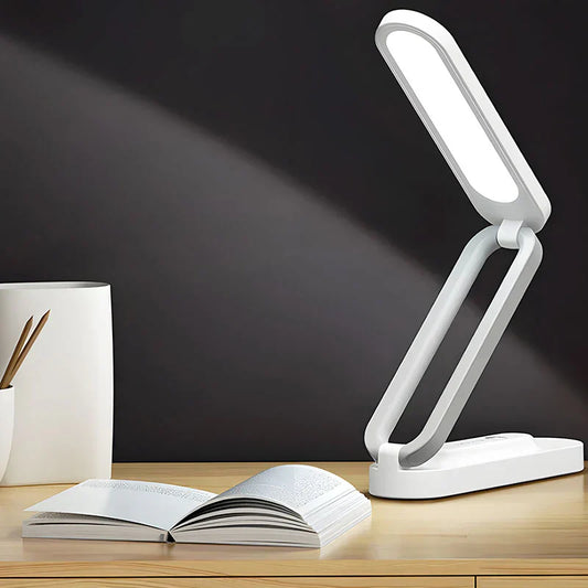 Justerbar og Trådløs Bordlampe med Genopladelig Batteri