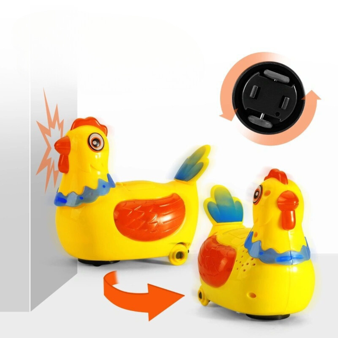 Musikkyckling som värper ägg