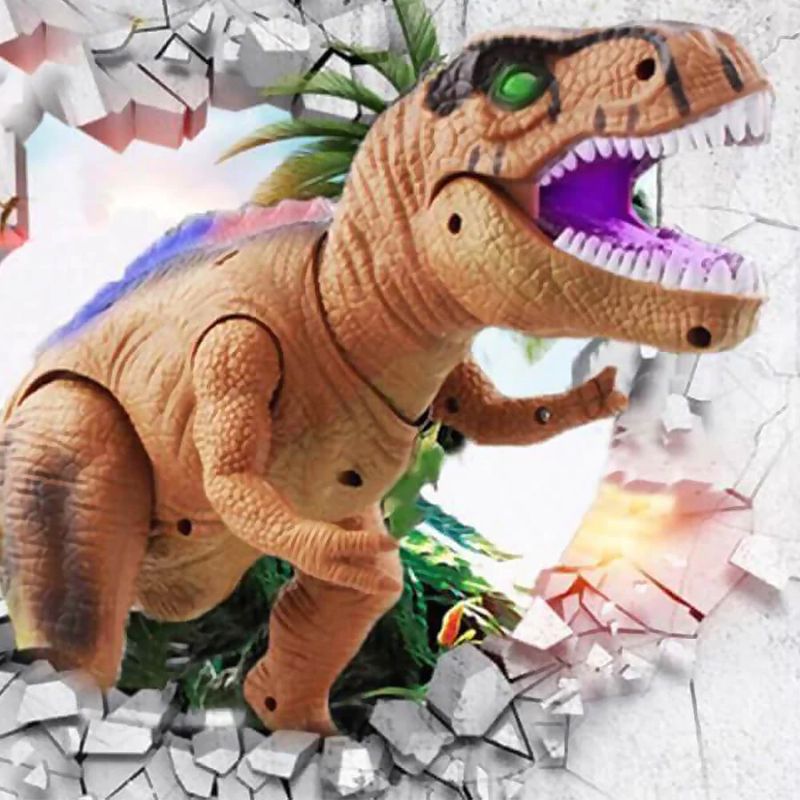 Radiostyret Dinosaur Legetøj med LED Lys