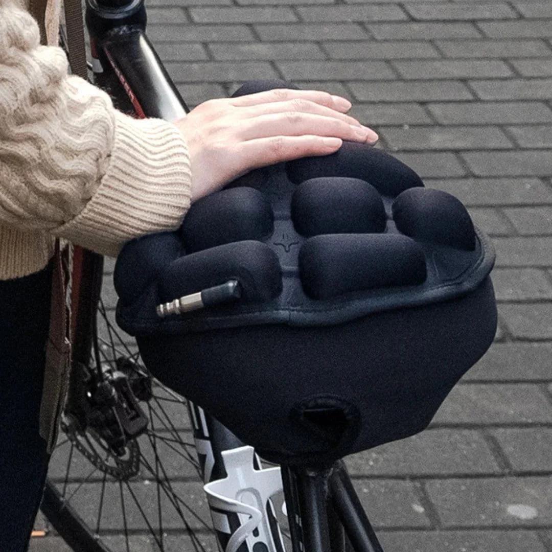 Luftpolstrad Cykelsadelskydd – Justerbar Komfort och Ventilation för Alla Cykeltyper