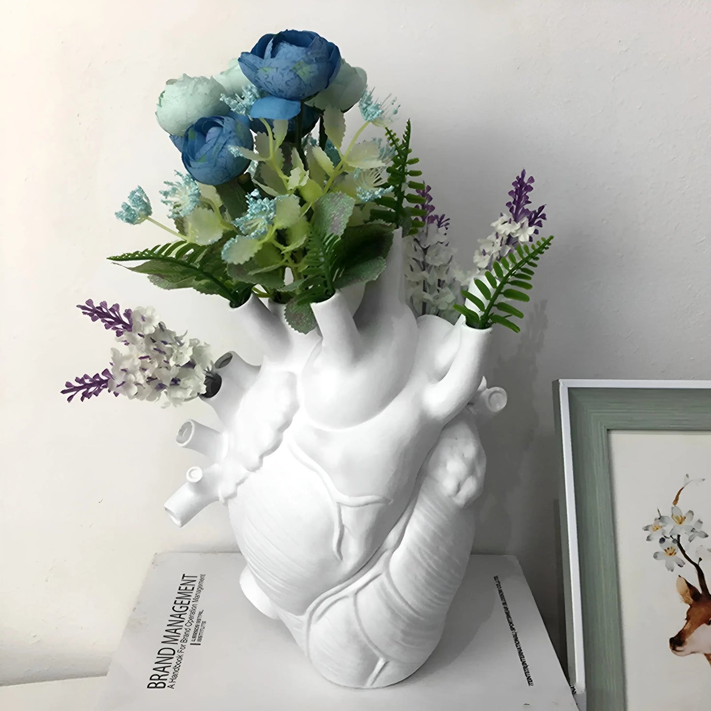 Hjärtformad Vas med Grekisk Inspiration – Amara