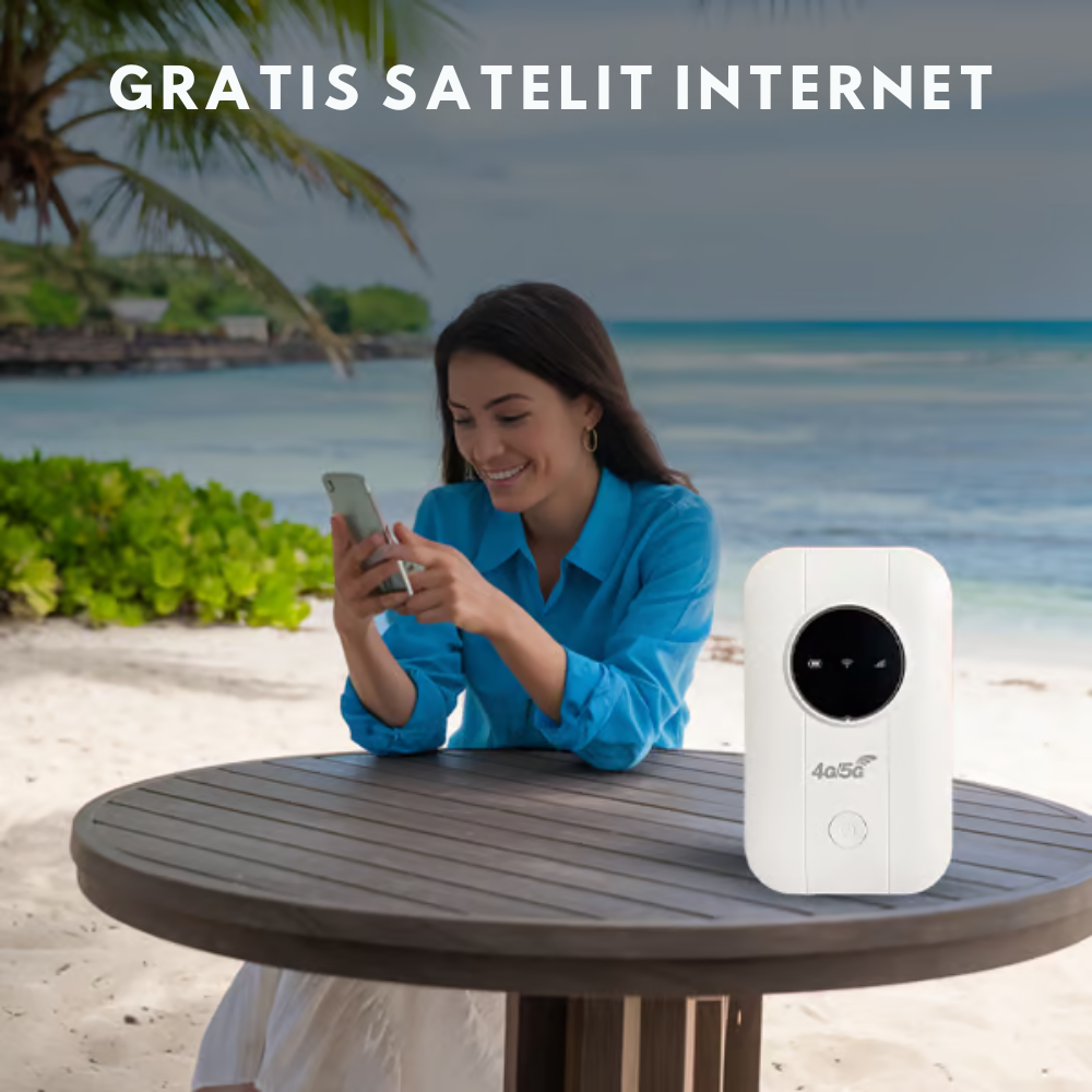 Rejse-WiFi: Ubegrænset Internet Globalt, Hurtigt & Stabilt