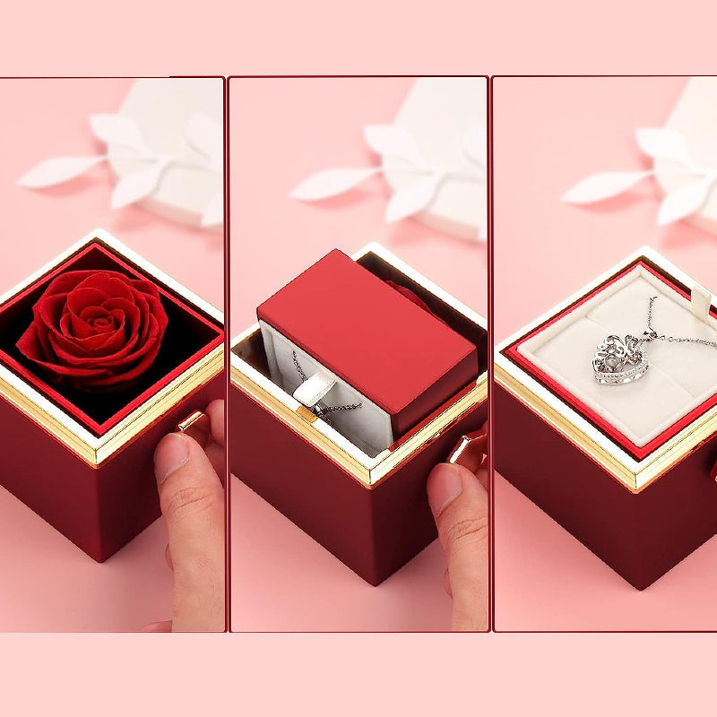 Eternal Rose Box – Elegant Opbevaring af Kunstige Roser