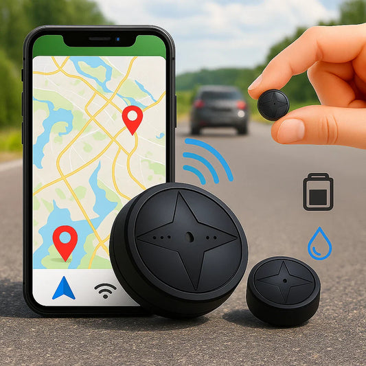 Bil GPS Tracker med magnetisk montering och realtidsövervakning