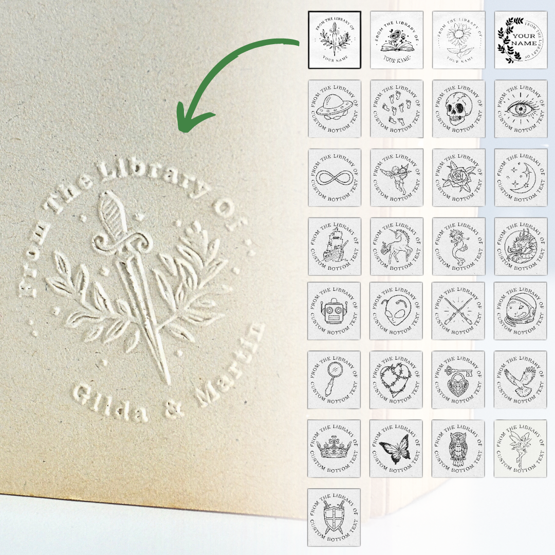 UnikTryk Stempel | Personliggør Dine Bøger og Papirvarer