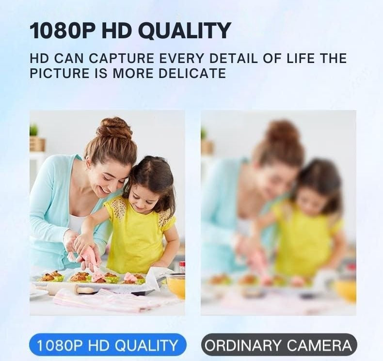 Intelligent Trådløs Overvågningskamera 1080P – Sikkert og Praktisk