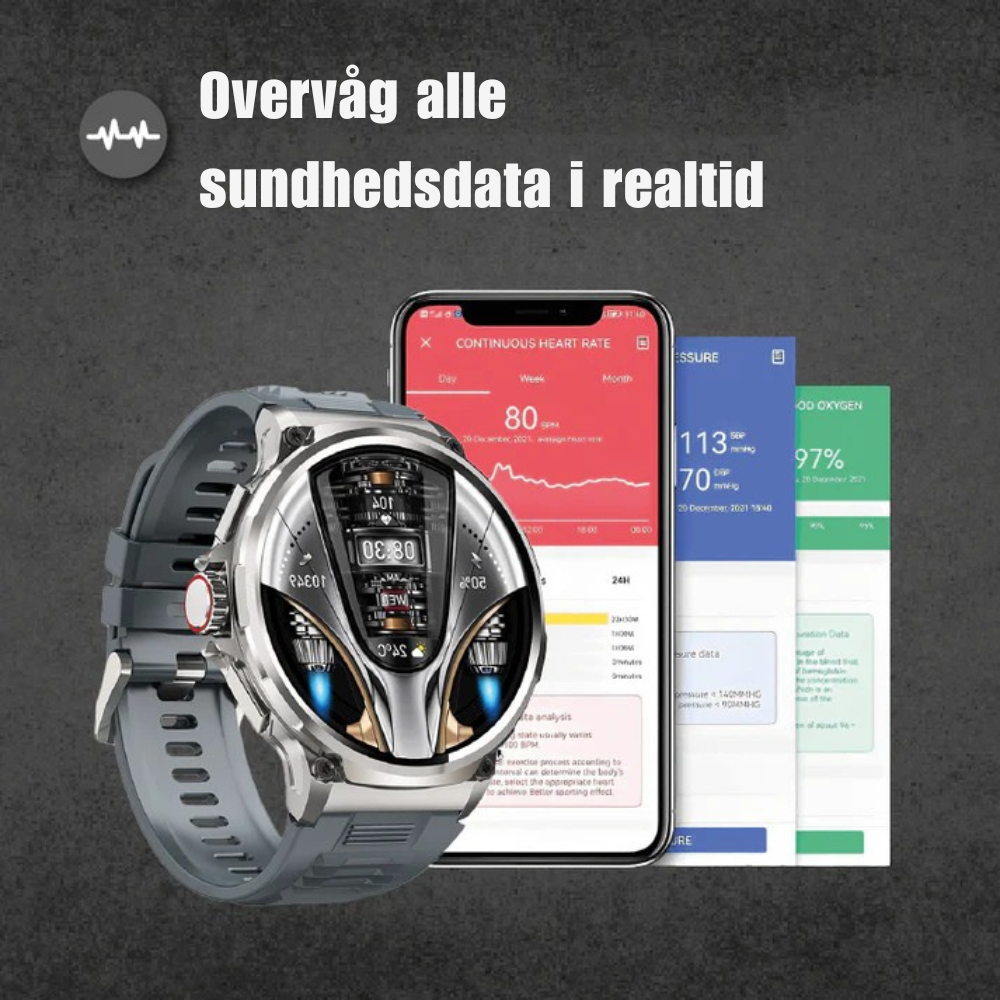XForce Smartwatch: Robust Design til Aktive Livsstile