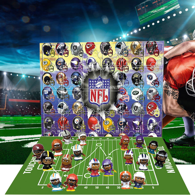 NFL Julekalender med 24 Gaver – GridironTematiseret