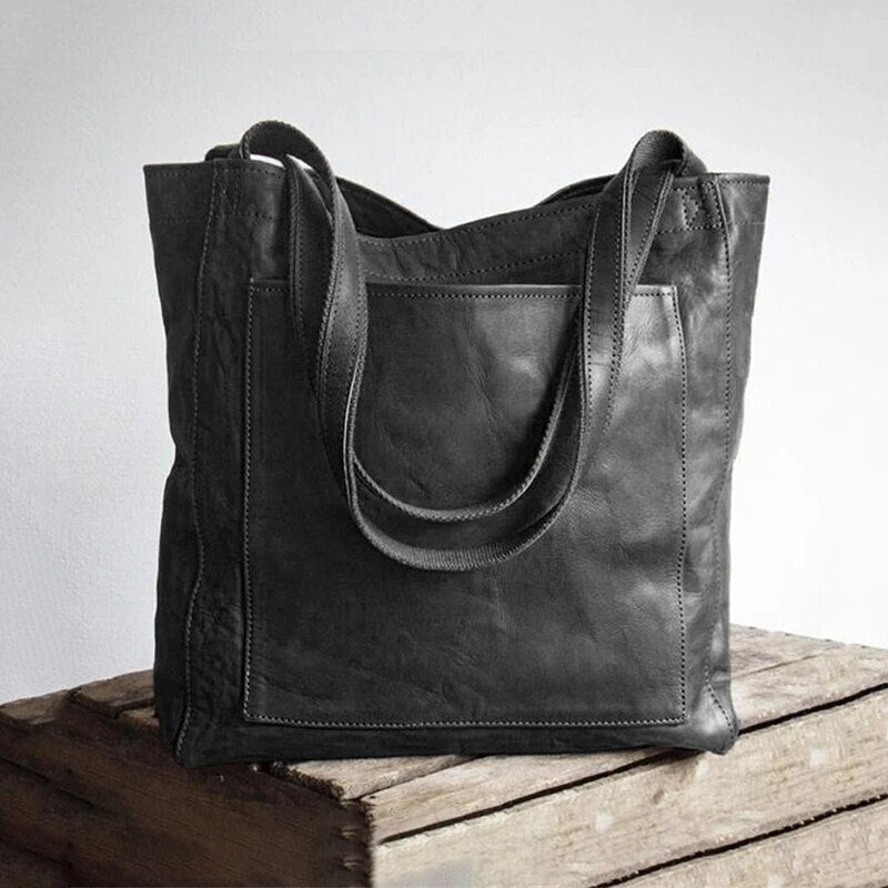 Snygg läderväska | Den perfekta accessoaren för den moderna kvinnan