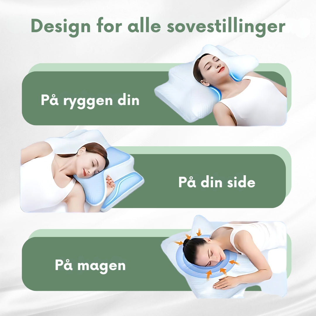 Ergonomisk Nattesøvn - Den Ideelle Pude til Smertefri Søvn