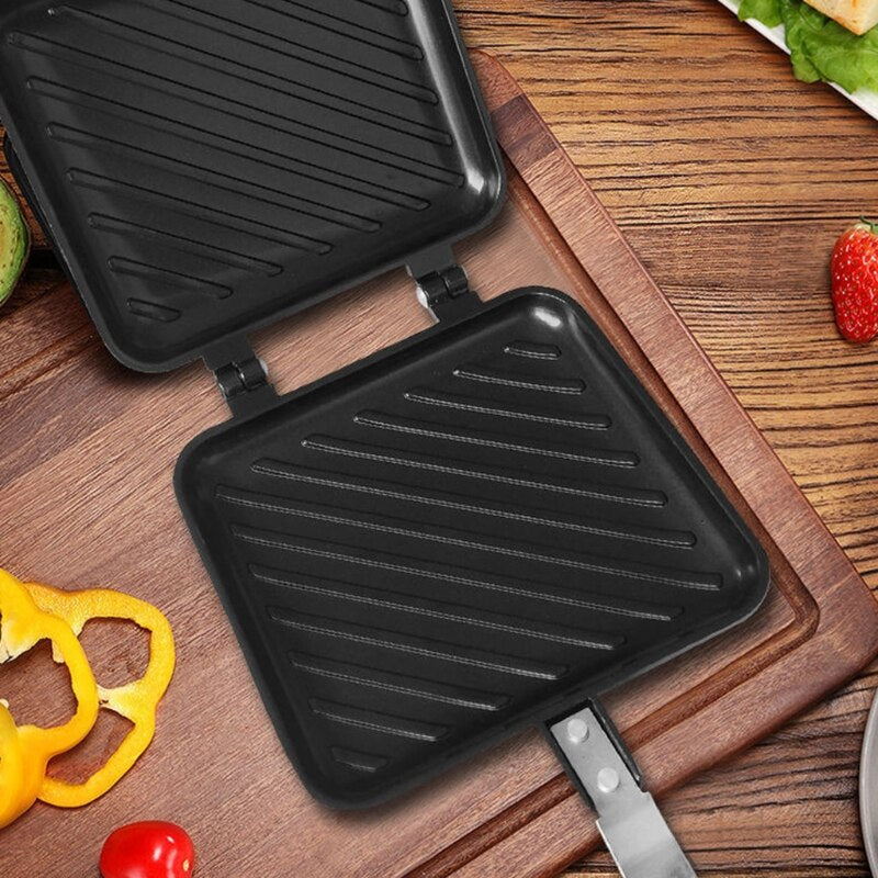 Dubbelsidig Non-Stick Smörgåsjärn