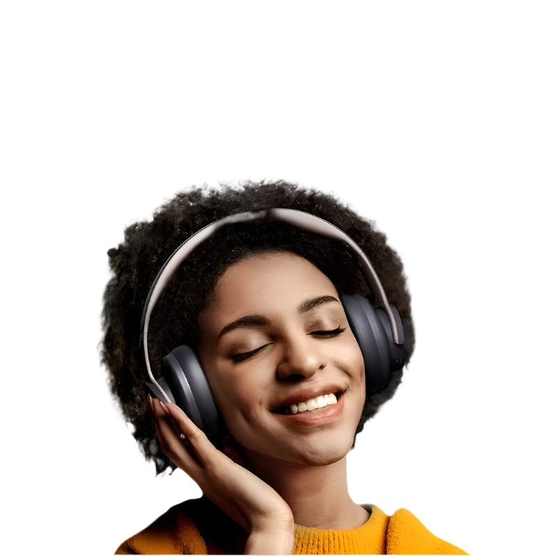 Trådløse Hovedtelefoner med Tilpasset Lyd og Lang Spilletid