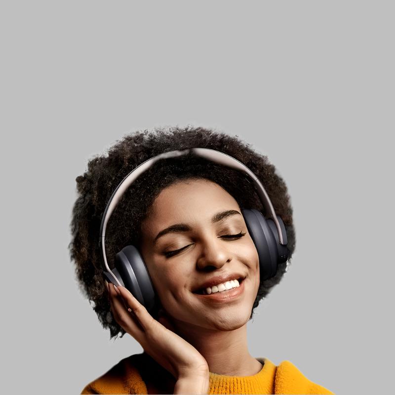 Trådløse Hi-Fi Stereo Hovedtelefoner med Lydisolering