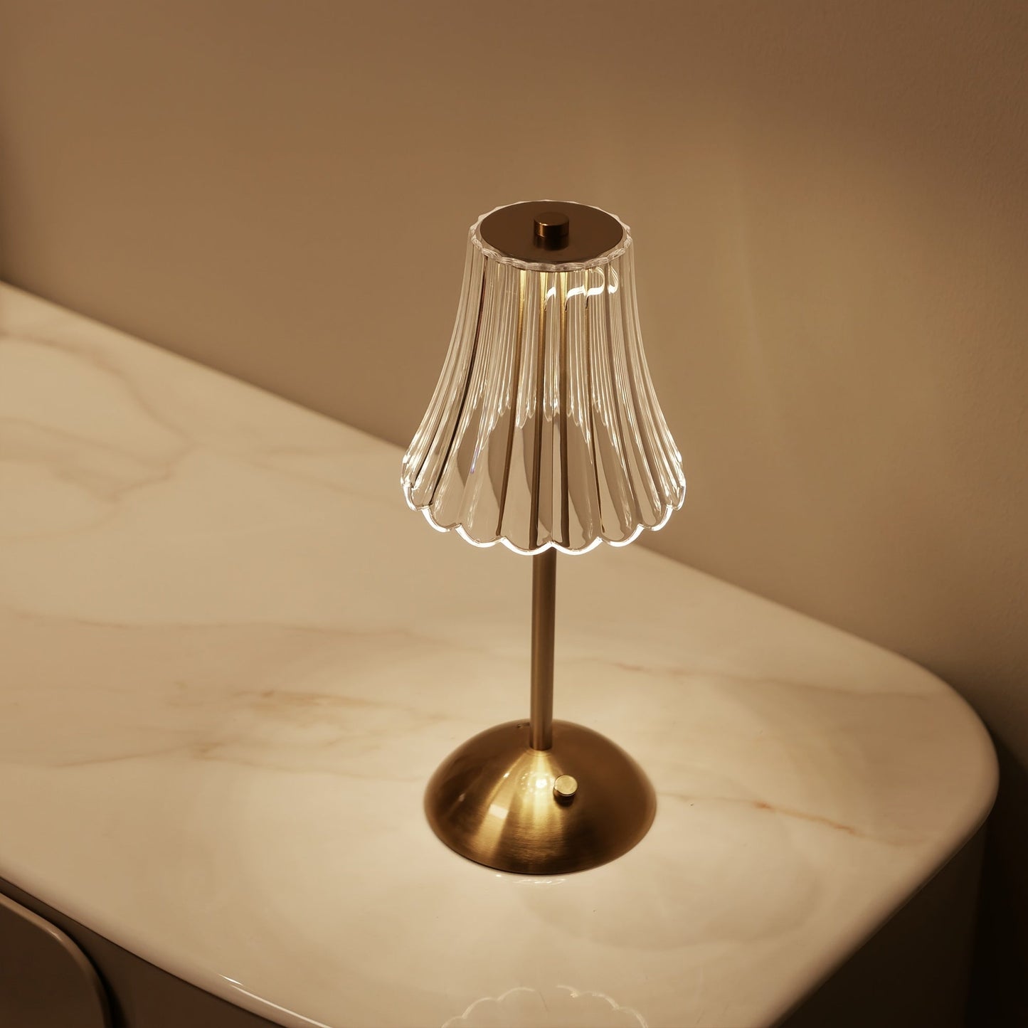 Elegant og Justerbar LED Bordlampe med Touch Sensor