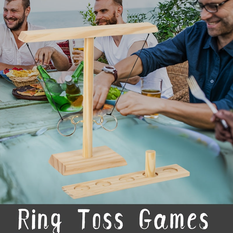 Ringkastspel i trä – Klassiskt och underhållande