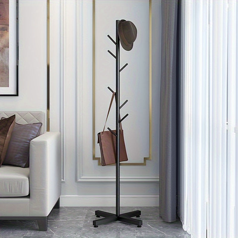 Elegant metallstativ med skallrdesign – praktiskt och stilfullt