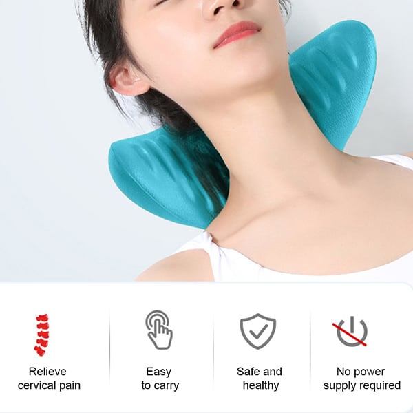 Ergonomisk nakkemassagepude uden elektricitet – Nakkestræk