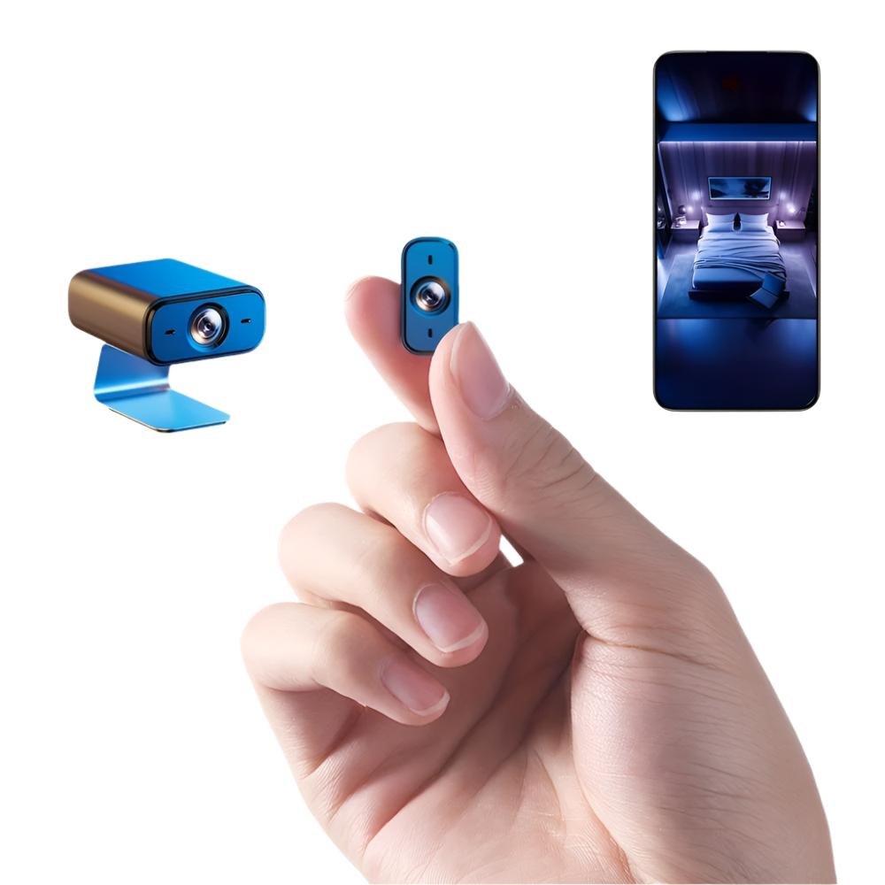 Mini WiFi-övervakningskamera - Nattlampa och rörelsedetektering