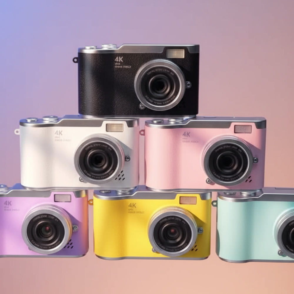 4K Vlogging Kamera til Voksne – Let og Brugervenlig Optagelse