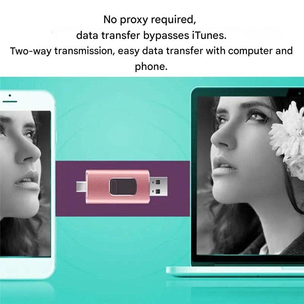 4-i-1 USB-minne för alla enheter