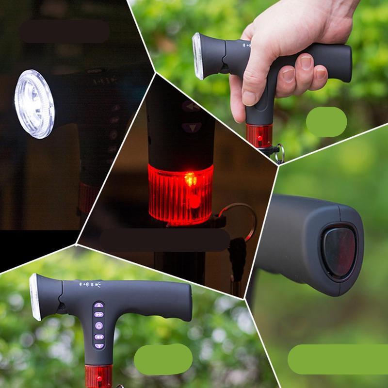 LED-belysta Nordic Walking-stavar – EasyStep Plus