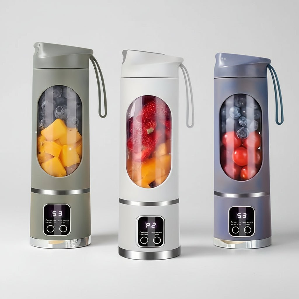 Bärbar USB Uppladdningsbar Juicer – Färsk Dryck På Språng
