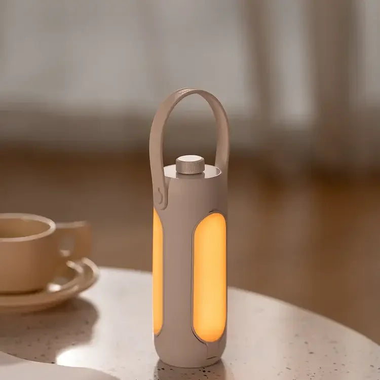 Hopfällbar LED-campinglampa med lång batteritid
