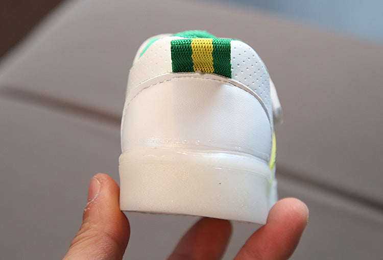 LED Børnesneakers med Fleksibel Sål og Komfortabel Pasform