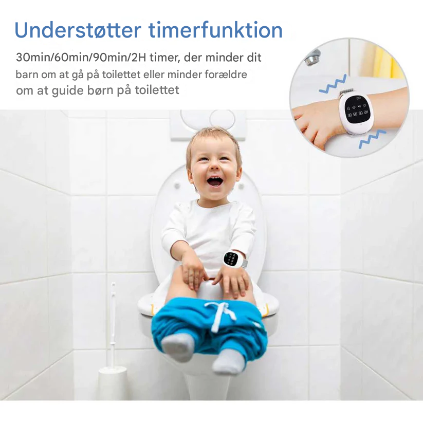 Trådløs sengevædningsalarm | Overvågningssystem med vibration og lyd