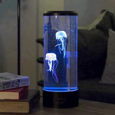 Beroligende LED Lampe med Fjernbetjening og Vandmandseffekt