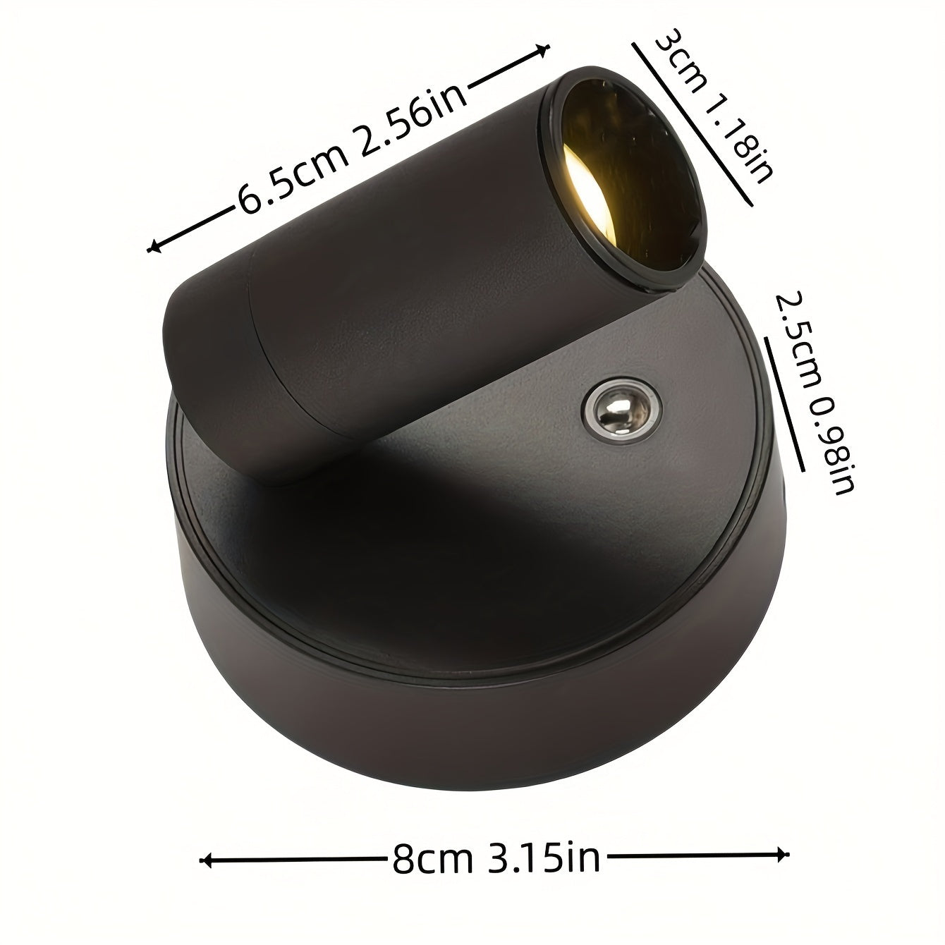 Fjärrstyrd, mångsidig trådlös lampa