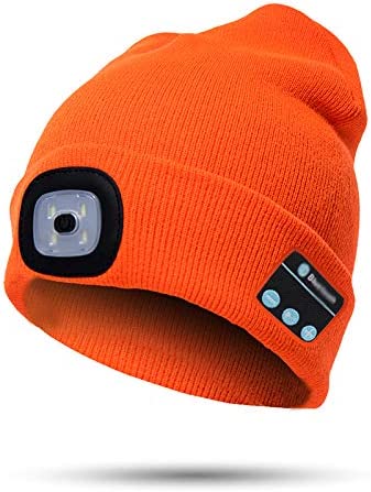 Smart mössa med Bluetooth och LED-ljus