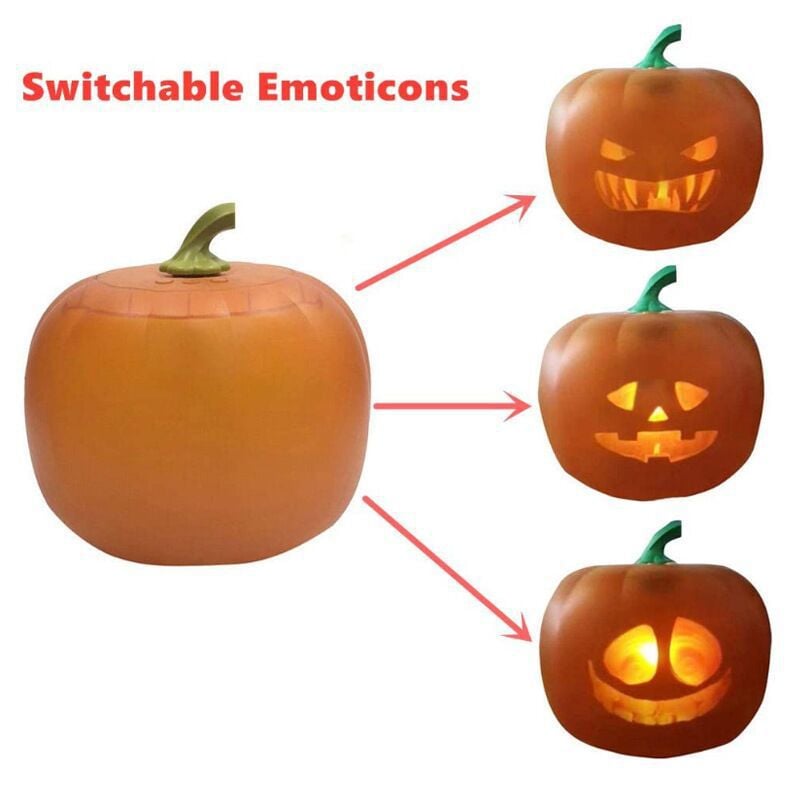 Bevægelsessensor Halloween Græskar med Animation og Projektion