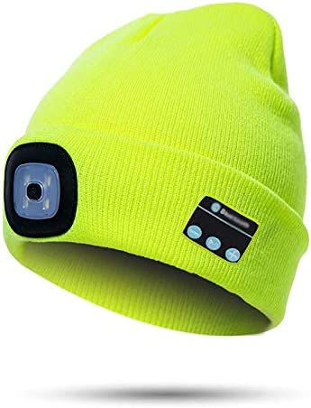 Smart mössa med Bluetooth och LED-ljus
