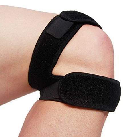 Knästöd med patellasens-rem för Smärtlindring