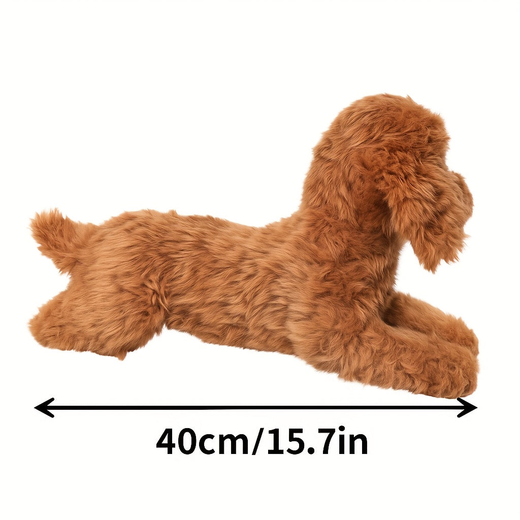 Krammevenlig blød hundelegetøj, teddy hundevalp