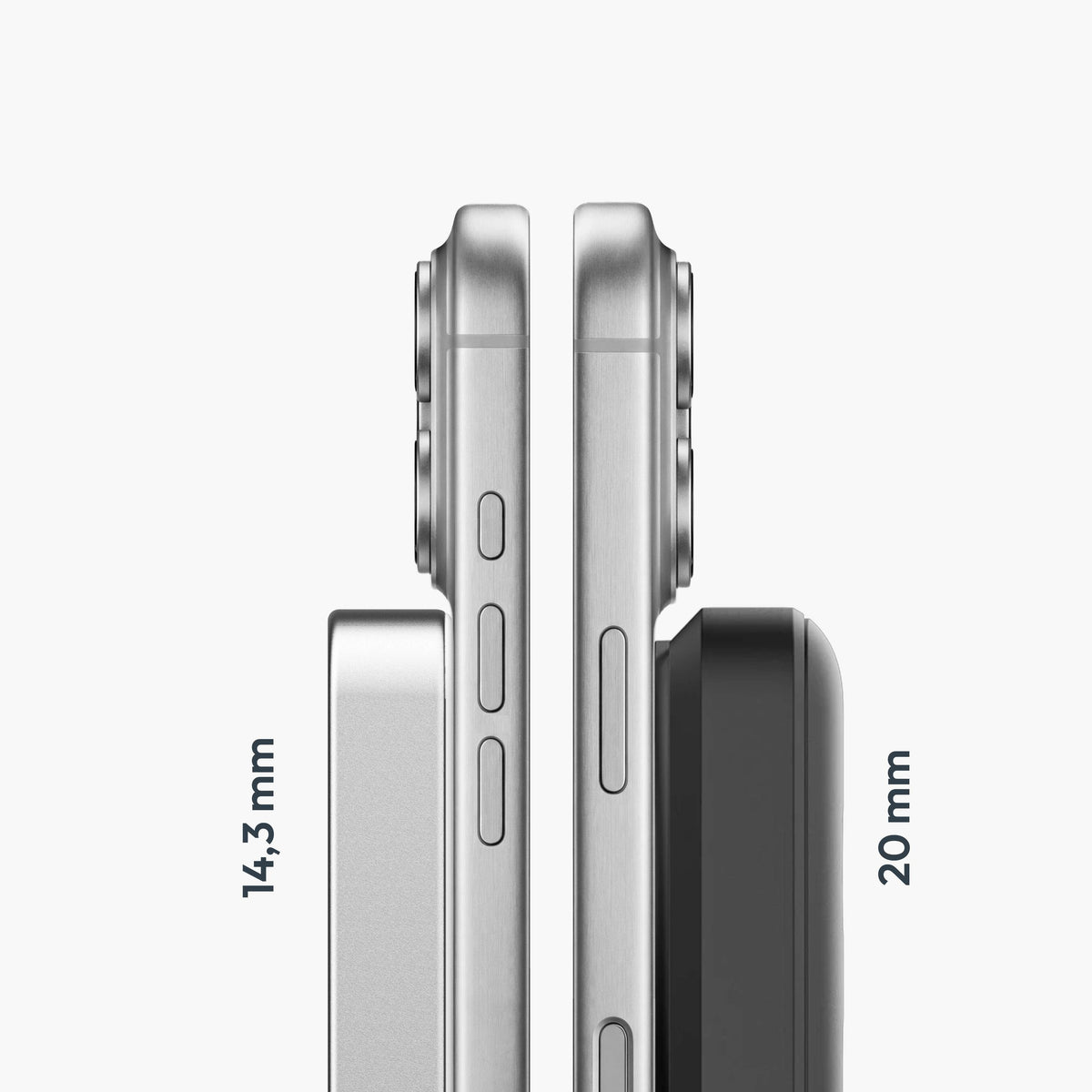 Trådlös Powerbank 10000 mAh med MagSafe, Qi2 och USB-C PD