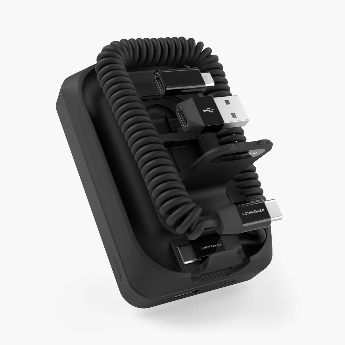 Magnetisk Powerbank 10000 mAh med USB-C och laddkabel