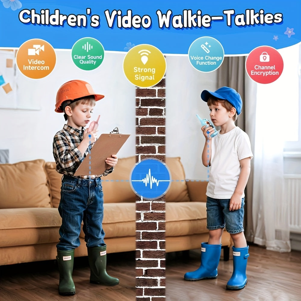 Walkie-talkie för barn med kamera och videosamtal – Kul och lärorikt