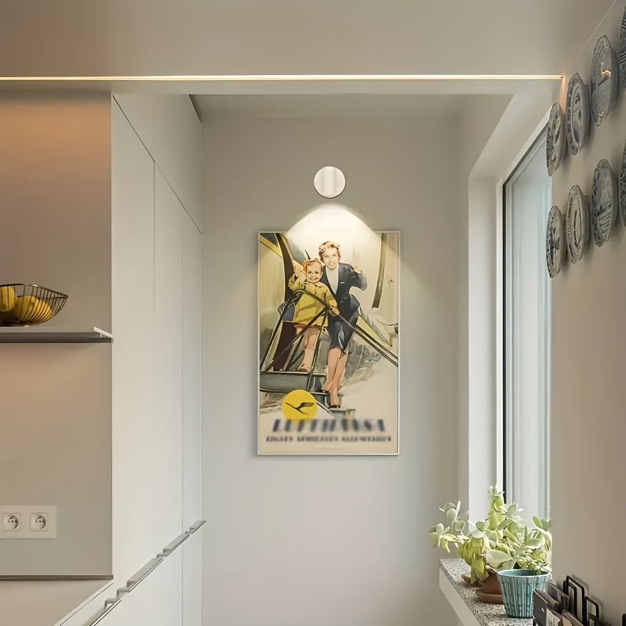 Fjärrstyrd, mångsidig trådlös lampa
